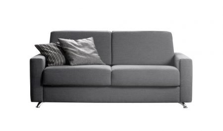 Divano moderno divano letto tessuto, modello Amos | Gobbo Salotti