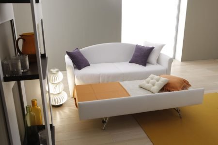 Divano moderno divano letto tessuto, modello Step | Gobbo Salotti
